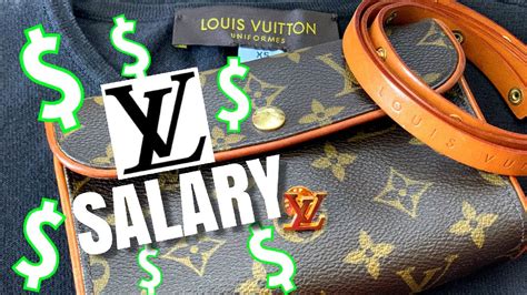 how much do louis vuitton sales associates make|louis vuitton customer service salary.